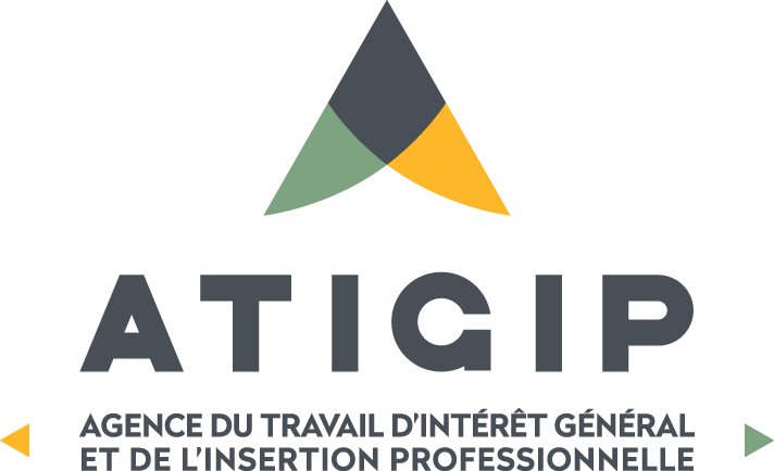 Logo ATIGIP institutionnel tricolore présenté par illumin-event en occitanie