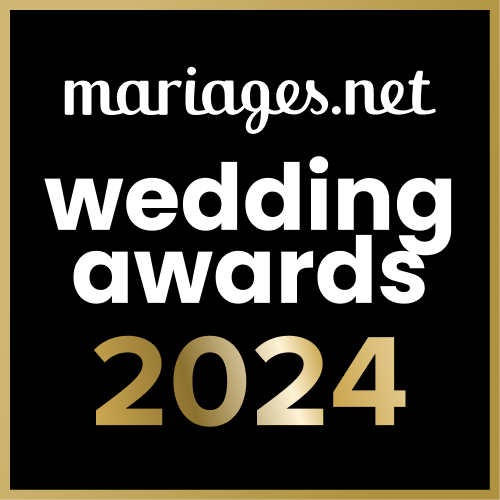 Badge Mariages.net Wedding Awards 2024 pour illumin-event, prestataire mariage haut de gamme en Occitanie