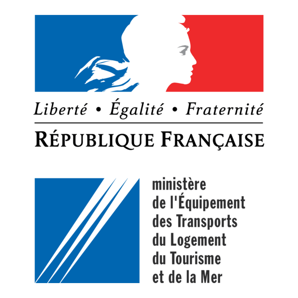 Logos République française et ministère Équipement et Transports, partenaire illumin-event en Occitanie