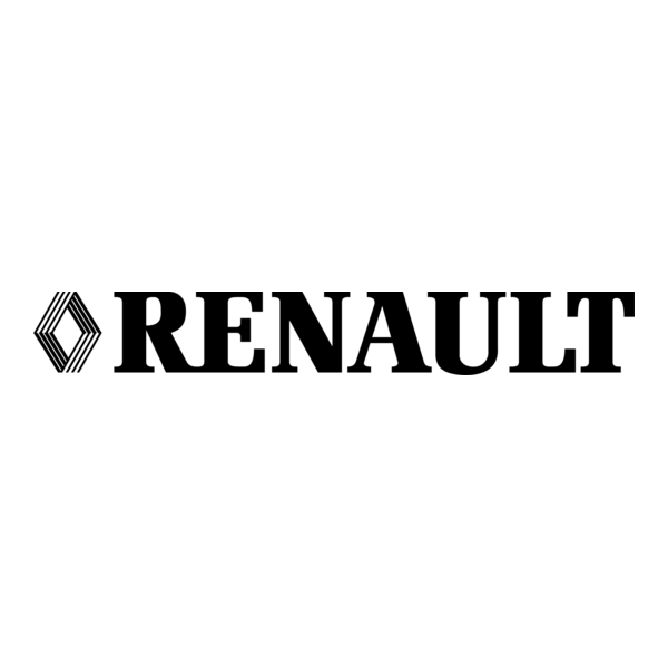 Logo Renault en noir et blanc présenté par illumin-event en Occitanie